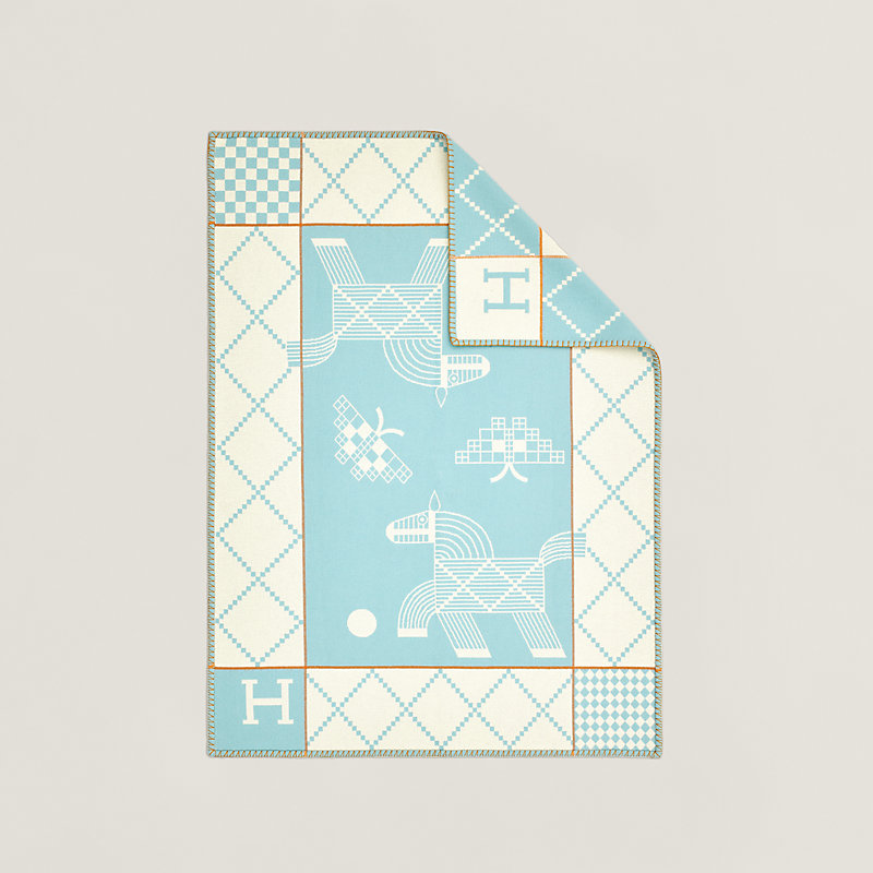 Avalon Animaux Nattes blanket | Hermès Mainland China